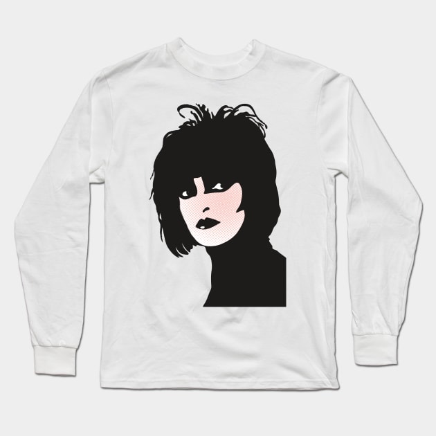 Siouxsie Sioux Long Sleeve T-Shirt by Huge Potato